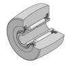 40 mm x 80 mm x 23 mm  NTN NA2208LL Needle roller bearings-Roller follower with inner ring