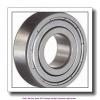 17 mm x 40 mm x 12 mm  skf 6203-2Z/VA201 Single row deep groove ball bearings for high temperature applications #1 small image