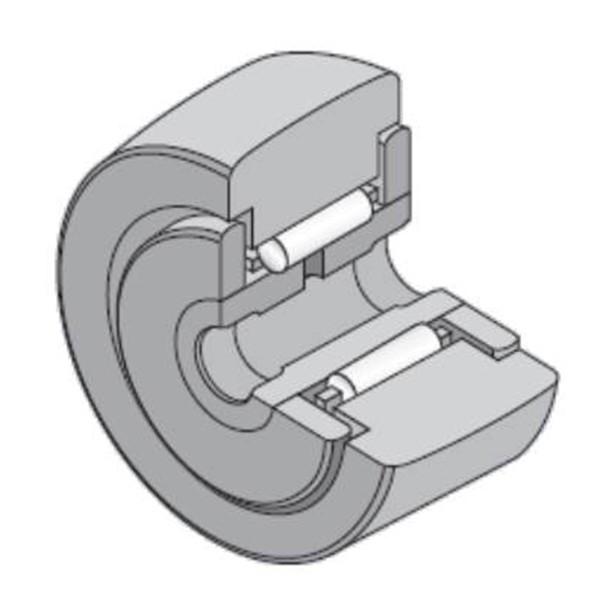 15 mm x 35 mm x 19 mm  NTN NATR15XLL/3AS Needle roller bearings-Roller follower with inner ring #2 image