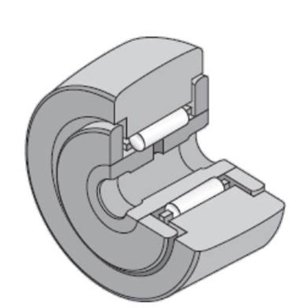 10 mm x 30 mm x 15 mm  NTN NATR10 Needle roller bearings-Roller follower with inner ring #2 image