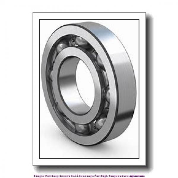 100 mm x 180 mm x 34 mm  skf 6220/VA201 Single row deep groove ball bearings for high temperature applications #1 image